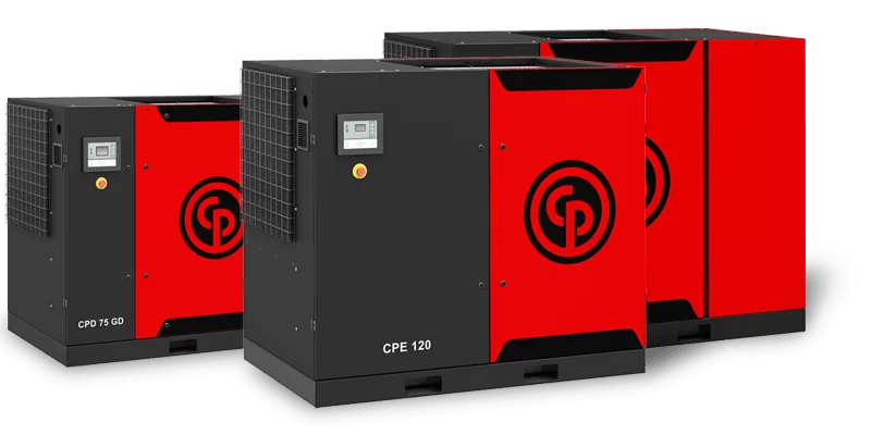 Compressores Chicago Pneumatic representados pela União Air